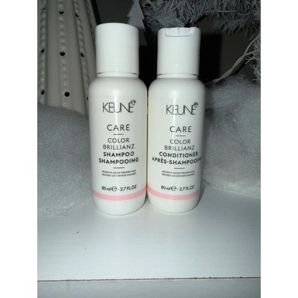 Keune Care Color Brillianz Shampoo Conditioner Travel Size Duo